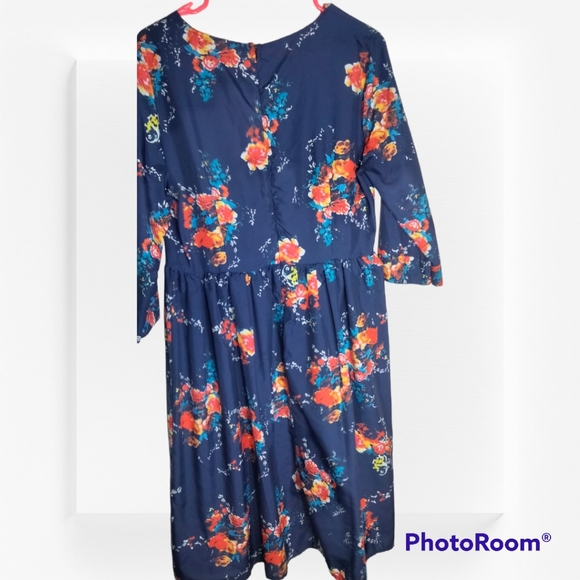 50s/60s Retro Syle Dress SIZE 3XL - Picture 3 of 15